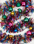 Marks & Spencer "Multicoloured Tinsel Bauble Garland"